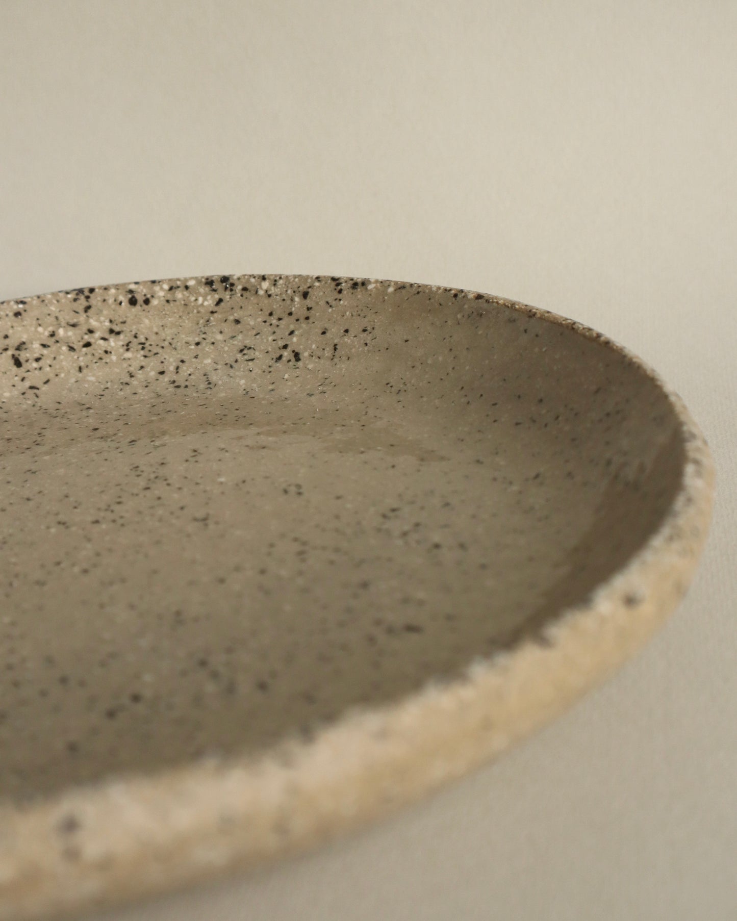 Medium speckled plate